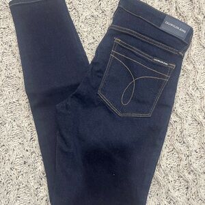 Calvin Klein Jeans Women's Dark Blue Skinny